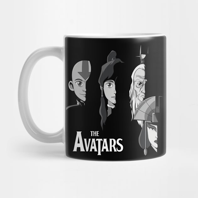 With the Avatars by Angel_Rotten